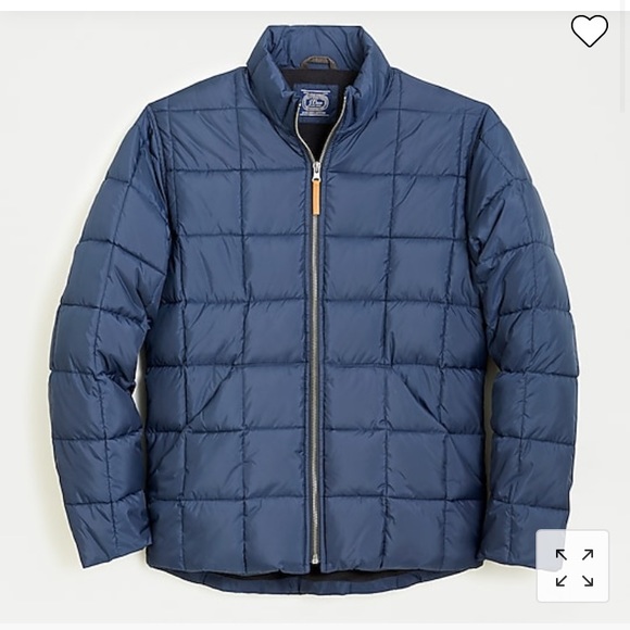 J Crew Box Quilted Jacket with Primaloft - Picture 1 of 14